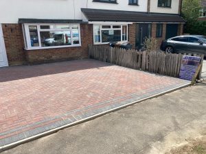 block paved driveway Willesborough (7)