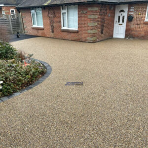 Resin Bound Driveway and Patio in Little Chart, Kent