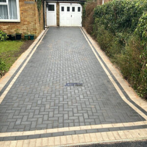 Block Paved Driveway in Charing, Kent